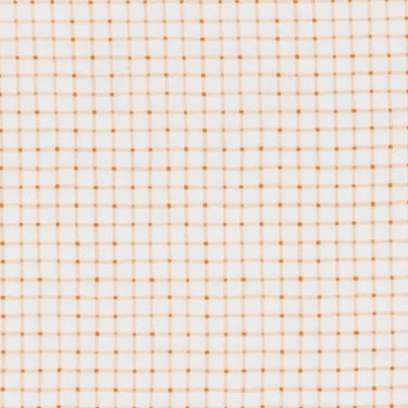 Kaloo yellow rabbit baby comforter displayed lying flat, showing soft fabric and grid pattern details.