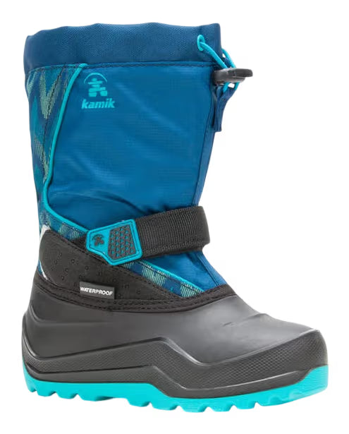 Kamik SnowFall P2 - Kids Winter Boots - (9T to 7)