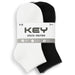 Key® - Key Children's Athletic Ankle Socks – 3 Pack – Size 6–10 - 6411