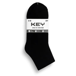 Key® - Key Children's Athletic Ankle Socks – 3 Pack – Size 6–10 - 6411