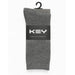 Key® - Key Kids Flat Knit Dress Cotton Socks (Single Pack) - Size 9-11 - 4100
