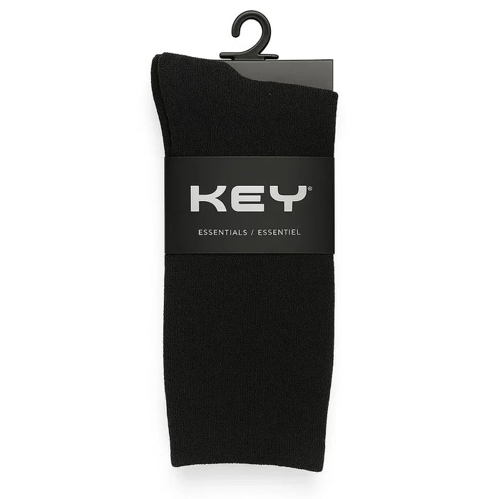 Key® - Key Kids Flat Knit Dress Cotton Socks (Single Pack) - Size 9-11 - 4100