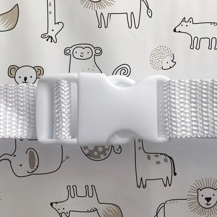 Kidilove Contoured Changing Pad with Safety Straps (16” x 32”)