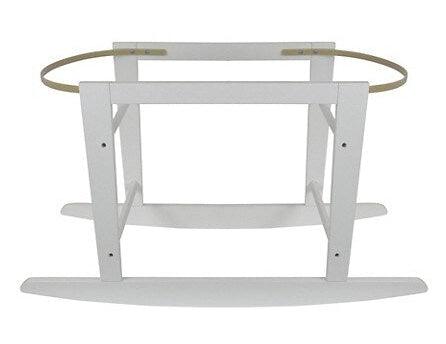 KidiComfort Wooden Rocking Bassinet Stand – Sturdy, Lightweight