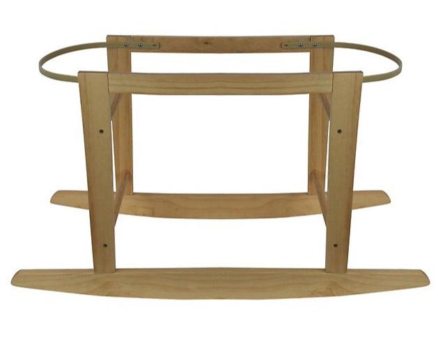 Kidilove® - KidiComfort Wooden Rocking Bassinet Stand – Sturdy, Lightweight & Safe (Stand Only)