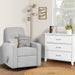 Kidiway - Kidilove 3 in 1 Samuel Fabric Glider Chair