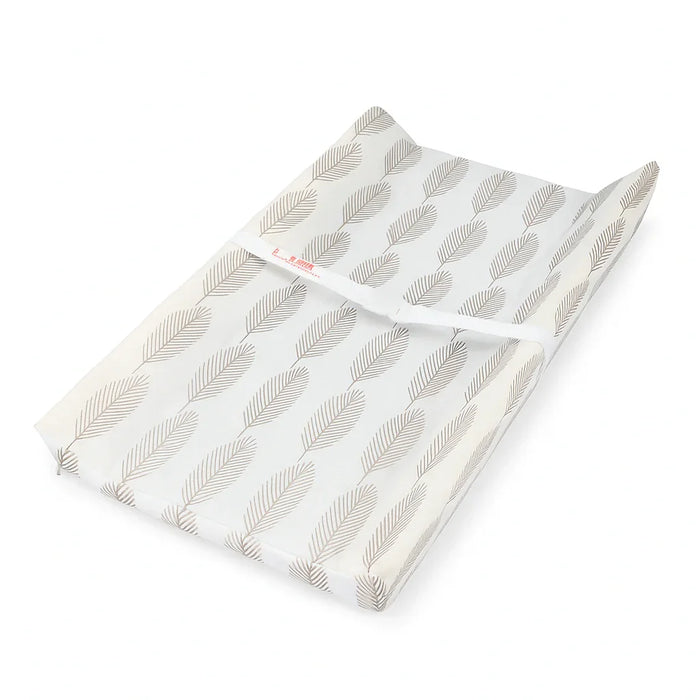 Kidiway - Kidilove Contoured Changing Pad with Safety Straps – Non-Toxic, Vinyl-Free (16” x 32”)