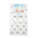 Kidiway - Kidilove Contoured Changing Pad with Safety Straps – Non-Toxic, Vinyl-Free (16” x 32”)