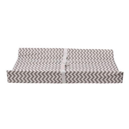 Kidiway - Kidilove Contoured Changing Pad with Safety Straps – Non-Toxic, Vinyl-Free (16” x 32”)