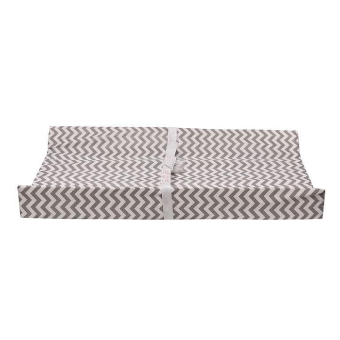 Kidiway - Kidilove Contoured Changing Pad with Safety Straps – Non-Toxic, Vinyl-Free (16” x 32”)