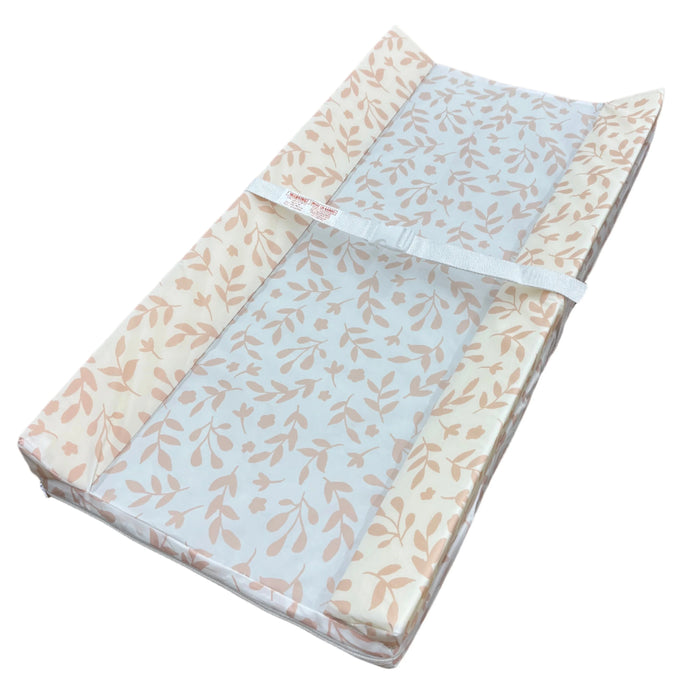 Kidiway - Kidilove Contoured Changing Pad with Safety Straps – Non-Toxic, Vinyl-Free (16” x 32”)