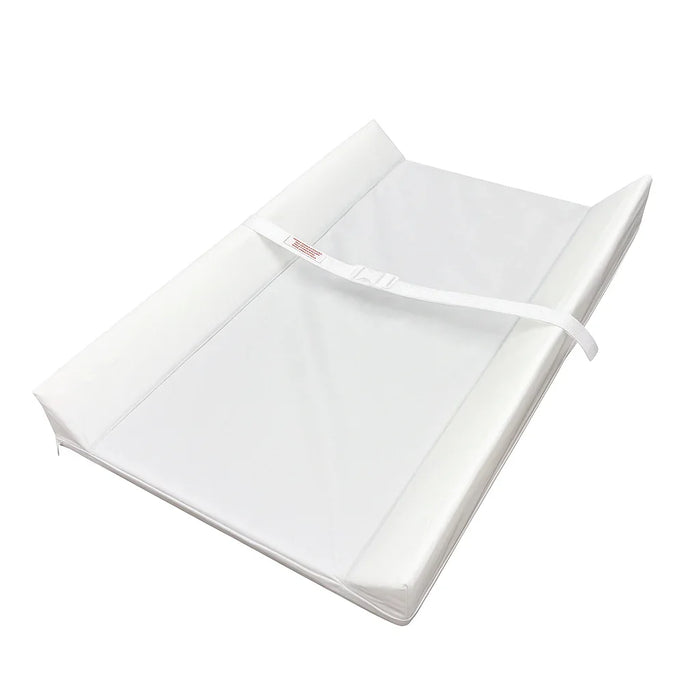 Kidiway - Kidilove Contoured Changing Pad with Safety Straps – Non-Toxic, Vinyl-Free (16” x 32”)