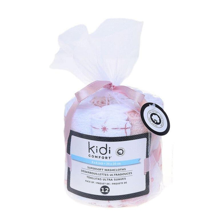Kidiway - Kidilove Kidicomfort 12Pck Washcloths