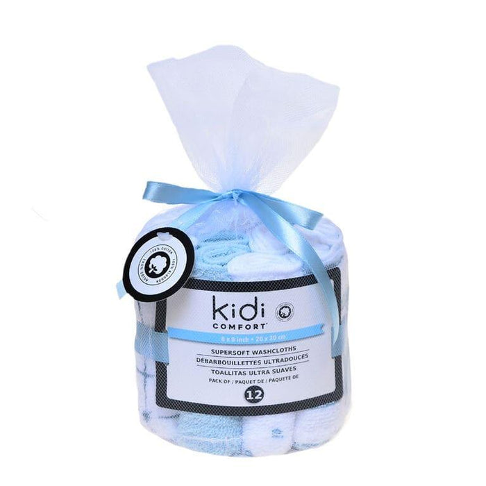 Kidiway - Kidilove Kidicomfort 12Pck Washcloths