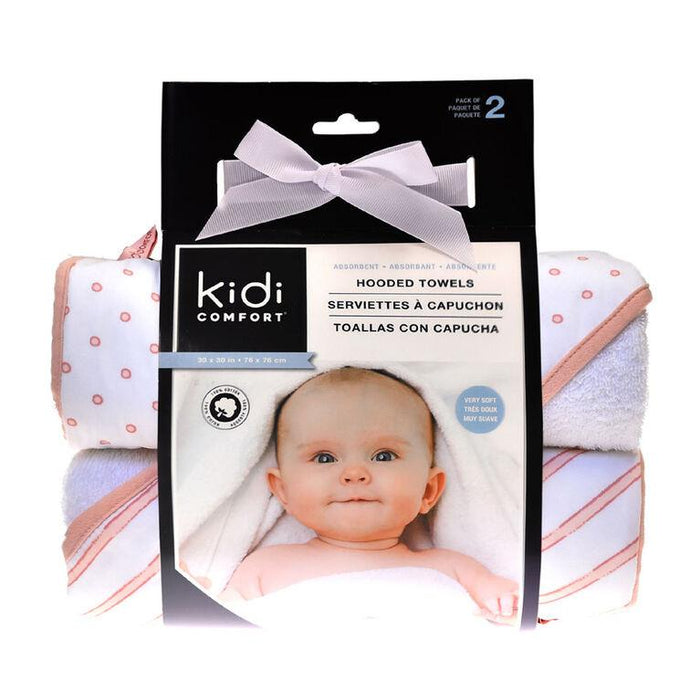 Kidiway - Kidilove Kidicomfort 2 pack Hooded Towels