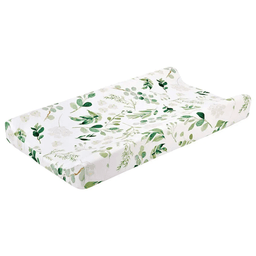 Kidiway - Kidilove Tencel Cover Change pad - Green Leaf