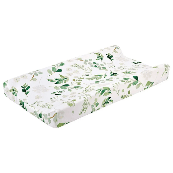 Kidiway - Kidilove Tencel Cover Change pad - Green Leaf