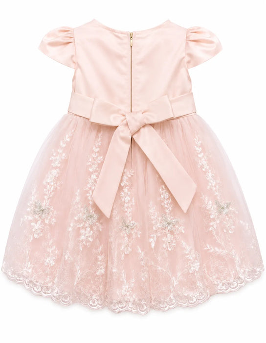 Kids Energy® Robe de soirée en tulle et dentelle papillon pour bébés filles Tailles S-XL