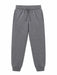 Kids Energy Fleece Joggers in grey shown flat on a white background.
