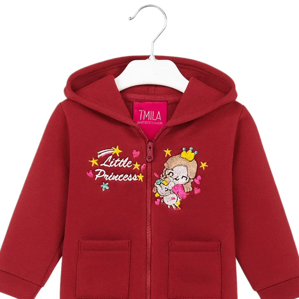 Kids Energy® - Kids Energy 3-Piece Jogger Set for Girls – Hoodie, Tee & Joggers – Sizes 12M to 4T