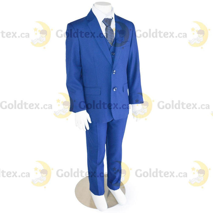 Kids Energy® - Kids Energy 5 Piece Formal Suit - Style 5092 - Royal Blue
