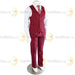 Kids Energy® - Kids Energy 5 Piece Formal Suit - Style 6001 - Burgundy Red
