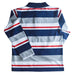 Kids Energy® - Kids Energy Kids Long Sleeve Stripe Polos – (Sizes 7 to 14 Years)