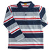 Kids Energy® - Kids Energy Long Sleeve Stiped Polo Shirt – (Sizes 2 to 6x)