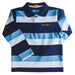 Kids Energy® - Kids Energy Long Sleeve Stiped Polo Shirt – (Sizes 2 to 6x)