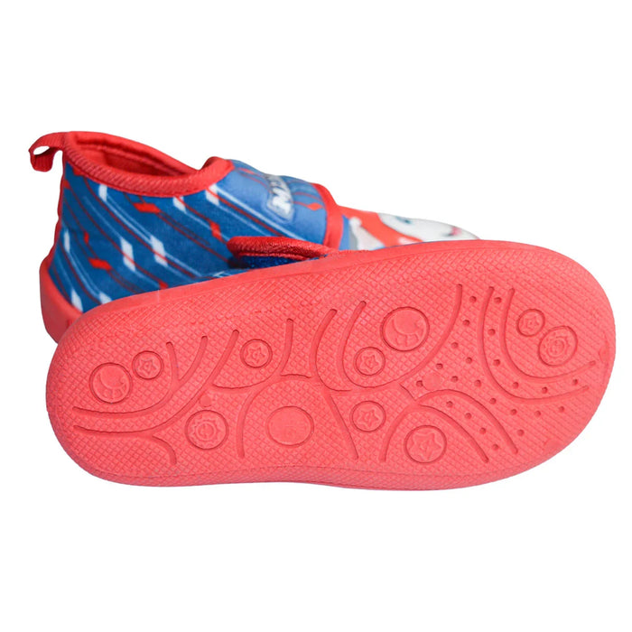 Kids Shoes - Boys Adorable Paw Patrol Daycare Slippers with Non-Slip Soles – Chase & Marshall - (5-6T to 11-12)