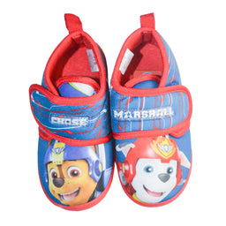 Kids Shoes - Boys Adorable Paw Patrol Daycare Slippers with Non-Slip Soles – Chase & Marshall - (5-6T to 11-12)