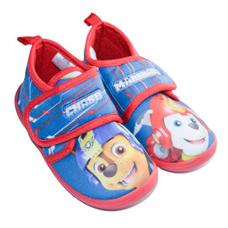 Kids Shoes - Boys Adorable Paw Patrol Daycare Slippers with Non-Slip Soles – Chase & Marshall - (5-6T to 11-12)
