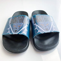 Kids Shoes - Kids Shoes Black Panther Youth Boys Slip-on Sandals