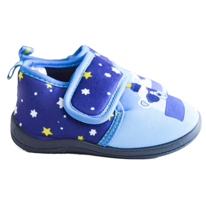 Kids Shoes - Kids Shoes Blue Polar Bear Todder Non-slip Daycare Slippers - (5-6T to 11-12)