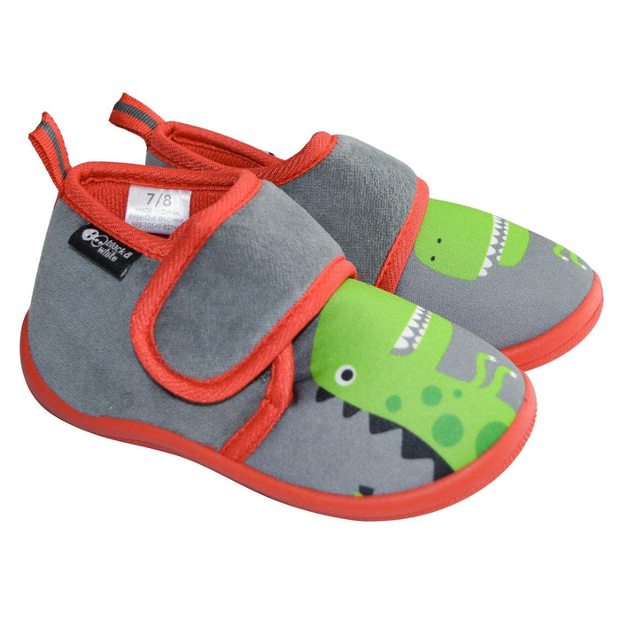 Kids Shoes - Kids Shoes Dino T-Rex Toddler Non-slip Daycare Slippers - (5-6T to 11-12T)