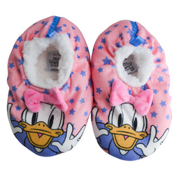 Kids Shoes - Kids Shoes Disney's Daisy Duck Sherpa Non-slip Kids Slippers (11-12T to 2-3)