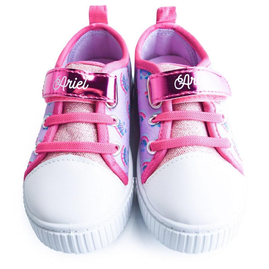 Kids Shoes - Kids Shoes Disney's Princess Ariel Light-up Toddler Girls Canvas Shoes