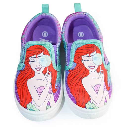 Kids Shoes - Kids Shoes Disney's Princess Ariel Toddler Girls Slip-on Canvas Shoes
