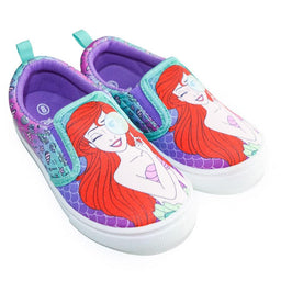 Kids Shoes - Kids Shoes Disney's Princess Ariel Toddler Girls Slip-on Canvas Shoes