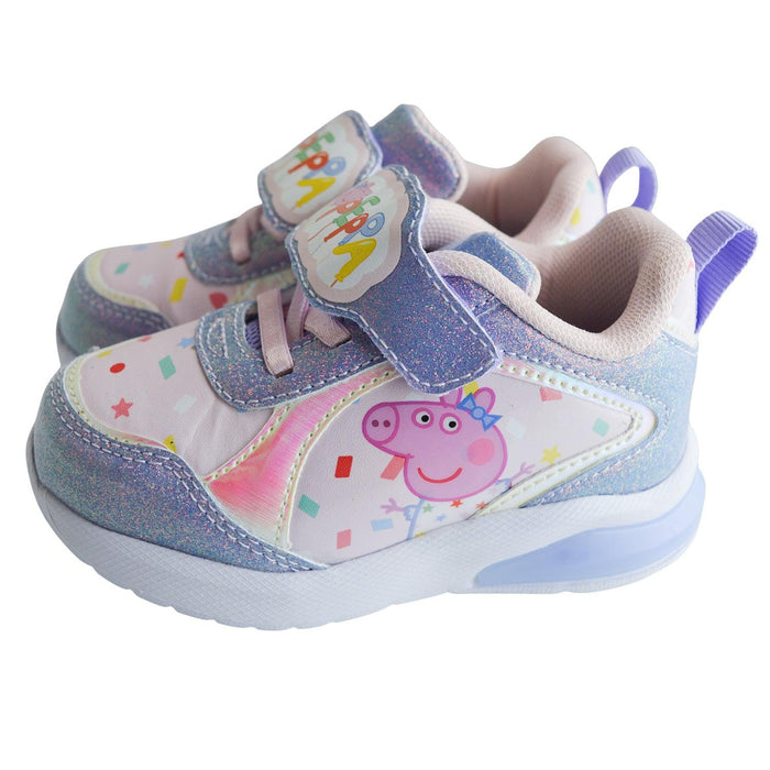 Kids Shoes - Kids Shoes Peppa Pig Light-up Toddler Girls Sports Shoes - (6T to 10T)
