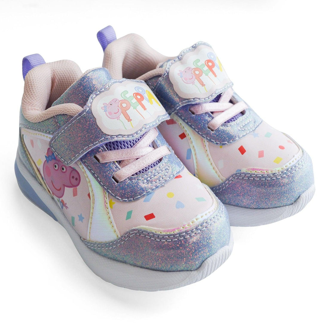 Kids Shoes - Kids Shoes Peppa Pig Light-up Toddler Girls Sports Shoes - (6T to 10T)