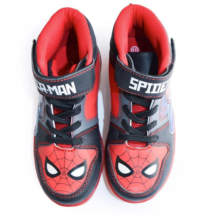 Kids Shoes - Kids Shoes Spider-Man Youth Boys High Top Sports Shoes