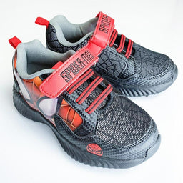 Kids Shoes - Kids Shoes Spiderman Junior Boys Light-Up Sports Athletic Shoes