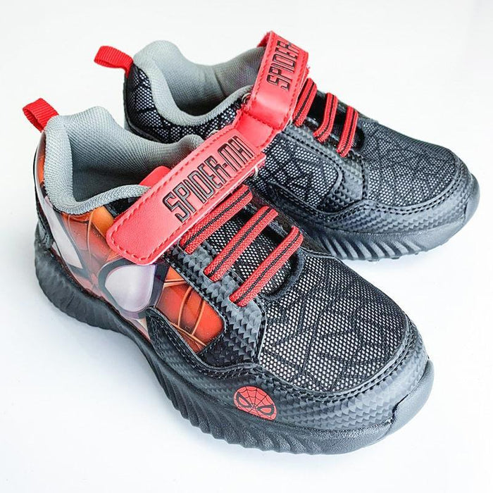 Kids Shoes - Kids Shoes Spiderman Junior Boys Light-Up Sports Athletic Shoes