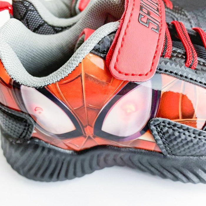 Kids Shoes - Kids Shoes Spiderman Junior Boys Light-Up Sports Athletic Shoes