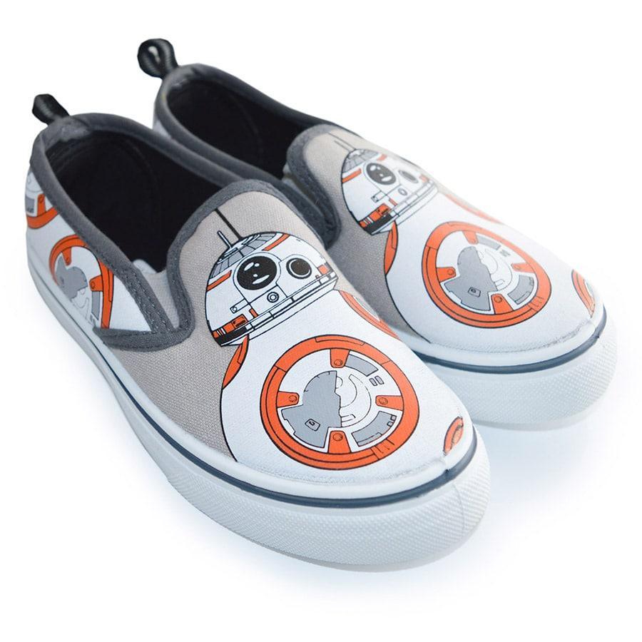 Kids Shoes - Kids Shoes Star Wars BB-8 Droid Toddlers Slip-on Canvas Shoes