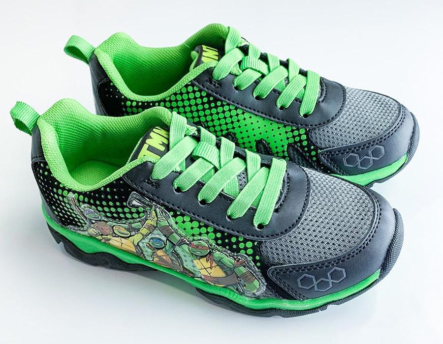 Kids Shoes Youth Boys Teenage Mutant Ninja Turtles Light-up Sports