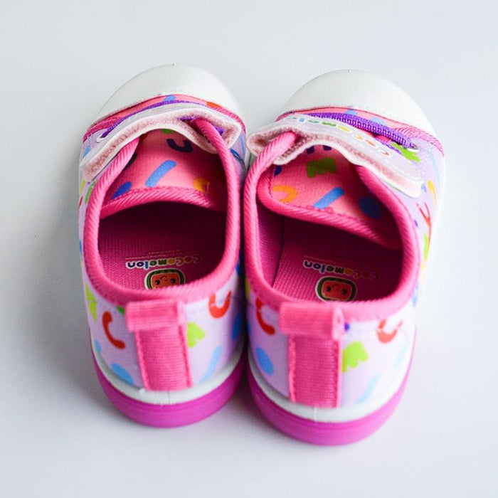 Kids Shoes - Kids Shoes Toddler Girls Cocomelon Canvas Light-up Shoes