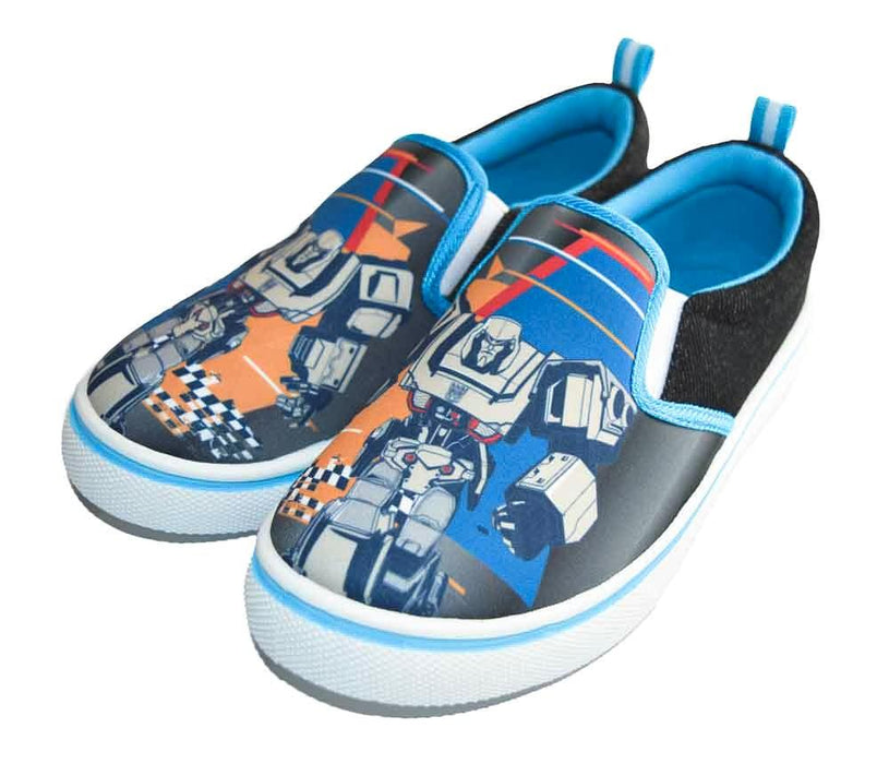 Kids Shoes - Kids Shoes Transformers Youth Boys Slip-on Canvas Shoes - (11T to 3)