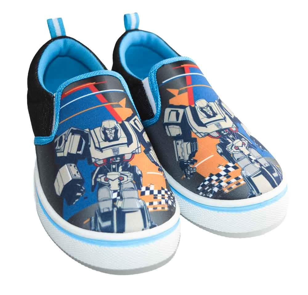 Kids Shoes - Kids Shoes Transformers Youth Boys Slip-on Canvas Shoes - (11T to 3)